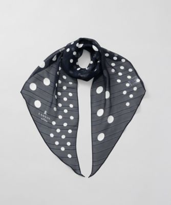 シルクプチロングスカーフ 2LB 55005ー02 | LANVIN en Bleu